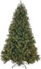 Noble House - 7.5' Mixed Spruce Unlit Artificial Christmas Tree - Green-Front_Standard