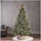 Noble House - 7' Cashmere Pine & Mixed Needles Clear Hinged Artificial Christmas Tree with Snow and Glitter Branches - Green + Clear Lights-Alt_View_Standard_15