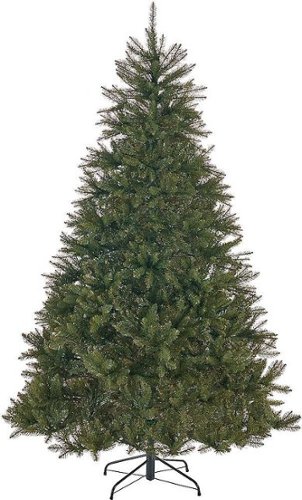Noble House - 7.5' Fraser Fir Unlit Hinged Artificial Christmas Tree - Green-Front_Standard 