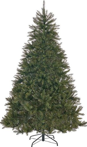 Noble House - 9' Fraser Fir Unlit Hinged Artificial Christmas Tree - Green-Front_Standard 