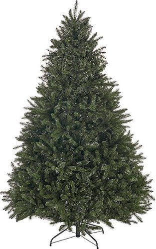 Noble House - 9' Norway Spruce Unlit Hinged Artificial Christmas Tree - Green-Front_Standard 