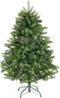 Noble House - 4.5' Norway Spruce Unlit Hinged Artificial Christmas Tree - Green-Front_Standard
