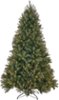 Noble House - 4.5' Mixed Spruce Unlit Artificial Christmas Tree - Green-Front_Standard