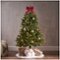 Noble House - 4.5' Fraser Fir Pre-Lit Hinged Artificial Christmas Tree - Green + Clear Lights-Alt_View_Standard_15 