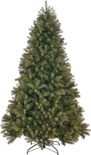 Noble House - 7' Mixed Spruce Unlit Artificial Christmas Tree - Green-Front_Standard 
