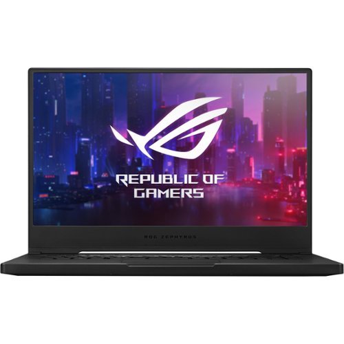 ASUS - ROG Zephyrus S 15.6" Gaming Laptop - Intel Core i7 - 16GB Memory - NVIDIA GeForce RTX 2070 - 1TB Solid State Drive - Metallic Black