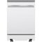 GE - 24" Portable Dishwasher - White-Front_Standard 