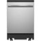 GE - 24" Portable Dishwasher - Stainless Steel-Front_Standard 