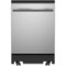 GE - 24" Portable Dishwasher - Stainless Steel-Front_Standard