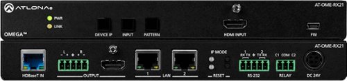Atlona - Omega Series Scaler for HDBaseT and HDMI - Black