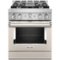 KitchenAid - Commercial-Style 4.1 Cu. Ft. Slide-In Gas True Convection Range with Self-Cleaning - Milkshake-Front_Standard