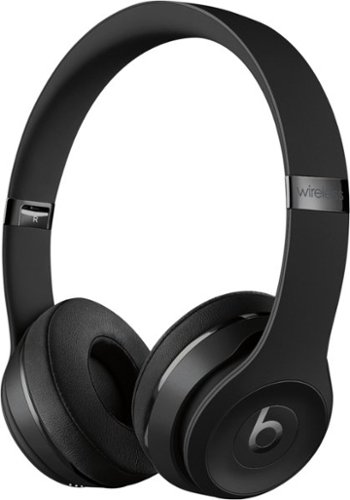 Beats Solo³ Wireless On-Ear Headphones - Matte Black WORLDWIDE DELIVERY