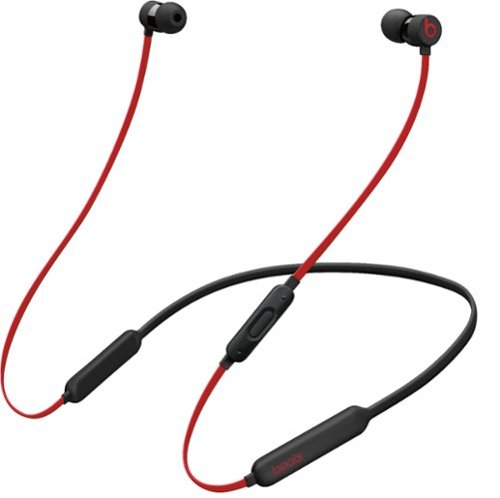 Beats BeatsX Wireless In Ear Headphones Defiant Black Red MX7X2LL