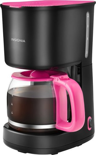  Insignia™ - 10-Cup Coffeemaker - Pink
