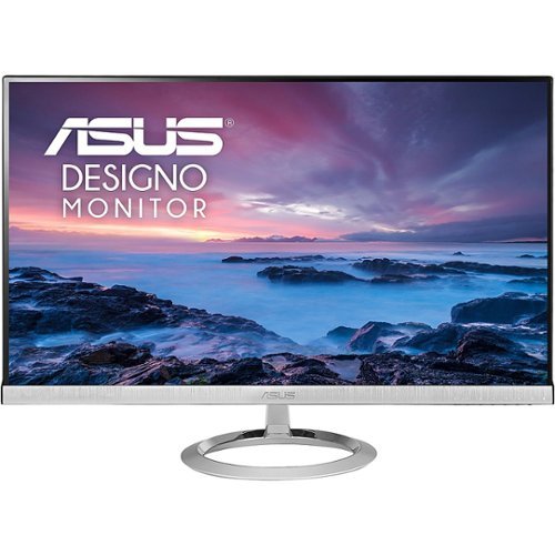 Asus Designo MX279HS Widescreen LCD Monitor - Silver, Black - Silver, Black