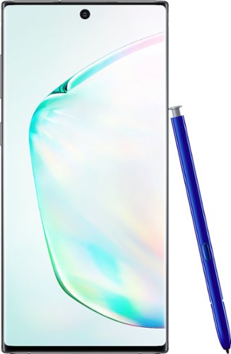 Samsung - Geek Squad Certified Refurbished Galaxy Note10 with 256GB Memory Cell Phone (Unlocked) - Aura Glow