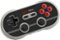 8BitDo - N30 Pro 2 Wireless Controller for PC, Mac, Android, and Nintendo Switch - Black And Gray-Front_Standard