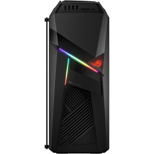 ASUS - ROG Strix GL12CX Gaming Desktop - Intel Core i9 - 9900K - 32GB Memory - NVIDIA GeForce RTX 2080 - 1TB SSD - Iron Gray-Front_Standard 