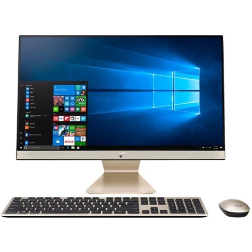 ASUS - Vivo AiO 23.8" Touch-Screen All-In-One - Intel Core i5 - 8GB Memory - 1TB HDD + 128GB SSD - Black-Front_Standard 