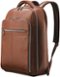 Samsonite - Classic Leather Backpack for 15.6" Laptop - Cognac-Front_Standard
