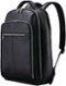 Samsonite - Classic Leather Backpack for 15.6" Laptop - Black-Front_Standard