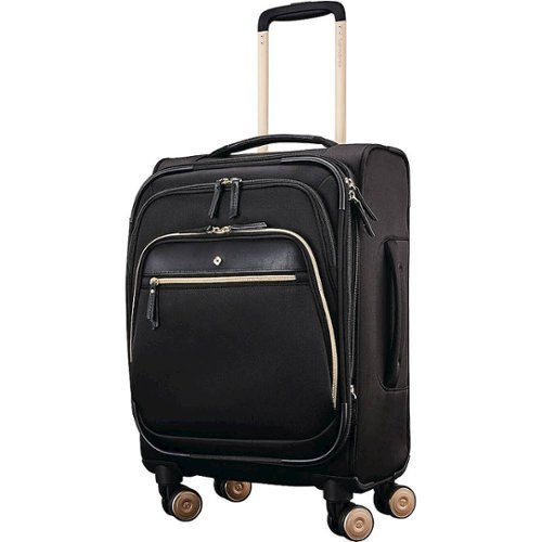 Samsonite - Mobile Solution 22" Expandable Spinner - Black-Left_Standard 