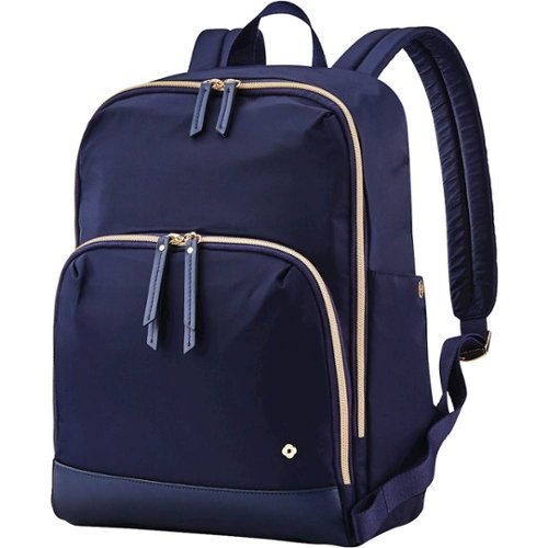 Samsonite - Mobile Solution Classic Backpack for 14.1" Laptop - Navy Blue
