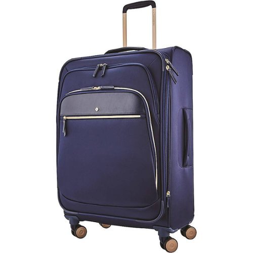 Samsonite - Mobile Solution 25" Expandable Spinner - Navy Blue-Front_Standard 