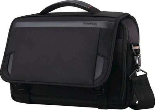 Samsonite - Pro Slim Messenger Shoulder Bag for 13" Laptop - Black