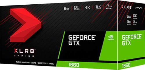 Pny Xlr8 Gaming Nvidia Geforce Gtx 1660 Overclocked Edition 6gb