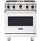 Viking - Professional 5 Series 4.0 Cu. Ft. Freestanding LP Gas Convection Range - Frost White-Front_Standard