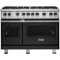 Viking - Professional 5 Series Freestanding Double Oven Gas Convection Range - Cast Black-Front_Standard