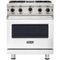 Viking - Professional 5 Series 4.0 Cu. Ft. Freestanding Gas Convection Range - Frost White-Front_Standard