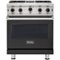 Viking - Professional 5 Series 4.0 Cu. Ft. Freestanding Gas Convection Range - Cast Black-Front_Standard