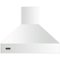 Viking 5 Series - 42 inches - Externally Vented - Wall Range Hood - Frost White-Front_Standard