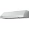 Viking - 36 inches - Externally Vented & Recirculating - Wall Range Hood - Frost White-Front_Standard