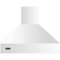 Viking 5 Series - 36 inches - Externally Vented - Wall Range Hood - Frost White-Front_Standard