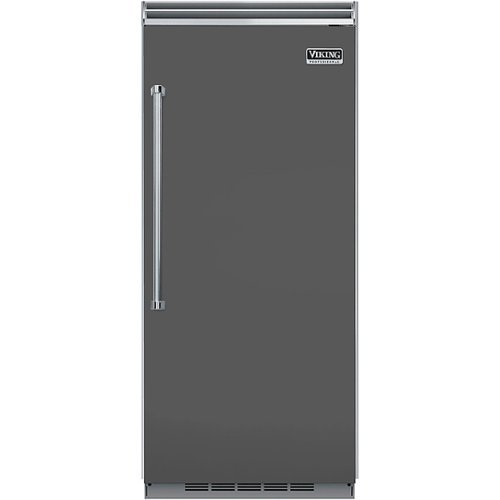 Viking - Professional 5 Series Quiet Cool 22.8 Cu. Ft. Built-In Refrigerator - Damascus gray