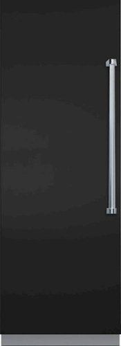 Viking - Professional 7 Series 12.8 Cu. Ft. Upright Freezer with Interior Light - Cast black