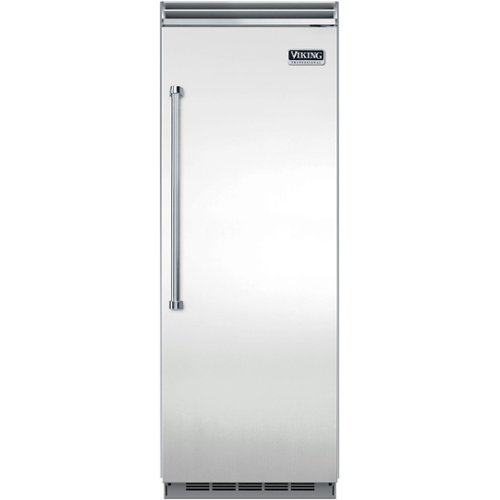 Viking - Professional 5 Series Quiet Cool 17.8 Cu. Ft. Built-In Refrigerator - Frost White