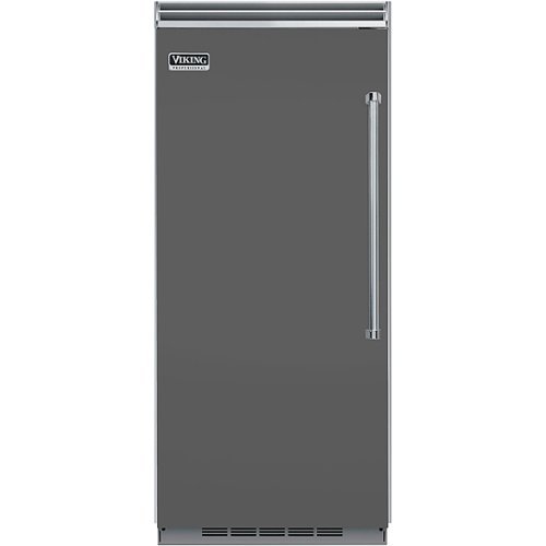 Viking - Professional 5 Series Quiet Cool 22.8 Cu. Ft. Built-In Refrigerator - Damascus gray