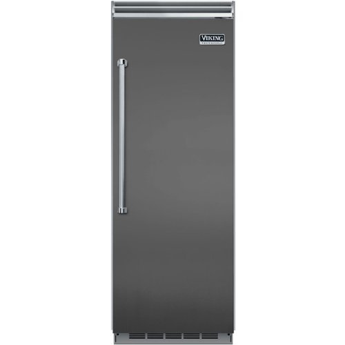 Viking - Professional 5 Series Quiet Cool 17.8 Cu. Ft. Built-In Refrigerator - Damascus gray