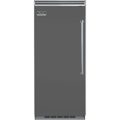 Viking - Professional 5 Series Quiet Cool 19.2 Cu. Ft. Upright Freezer with Interior Light - Damascus Gray