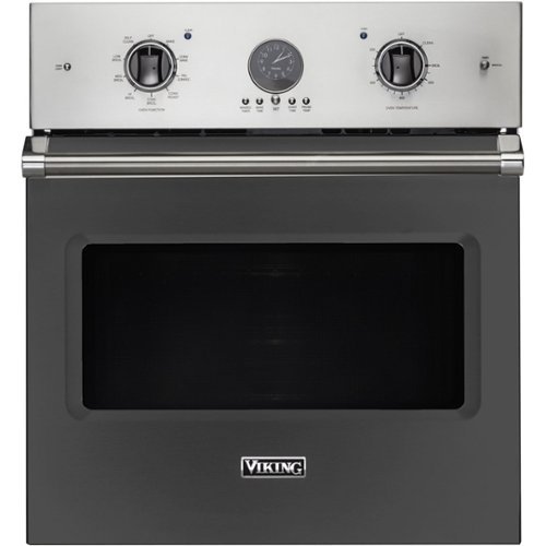 Viking - Professional 5 Series 27" Built-In Single Electric Convection Oven - Damascus Gray