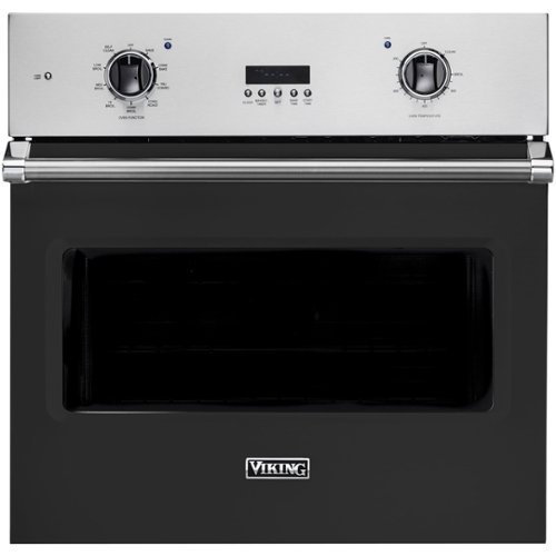 

Viking - Professional 5 Series 30" Built-In Single Electric Convection Oven - Cast Black