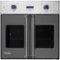 Viking - Professional 7 Series 30" Built-In Single Electric Convection Oven - Damascus Gray-Front_Standard