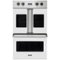 Viking - Professional 7 Series 30" Built-In Double Electric Convection Wall Oven - Frost White-Front_Standard