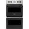 Viking - Professional 5 Series 30" Built-In Double Electric Convection Wall Oven - Cast Black-Front_Standard