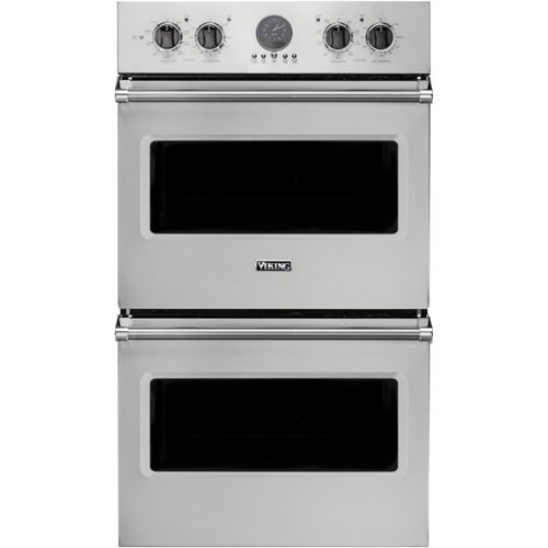 Viking - Professional 5 Series 30" Built-In Double Electric Convection Wall Oven - Frost White