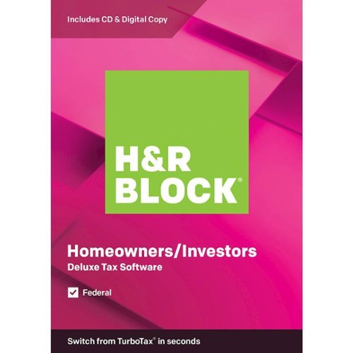 H&amp;R Block - Deluxe Tax Software